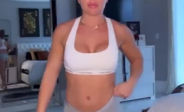 Mandy rose!!! Sexy on bedroom