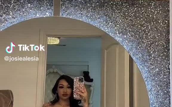 Josie Alesia in bedroom…