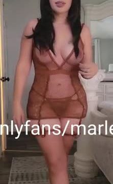 Marleny!! Nude show with erotic body…