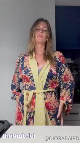 Diora Baird masturbation in bathroom…
