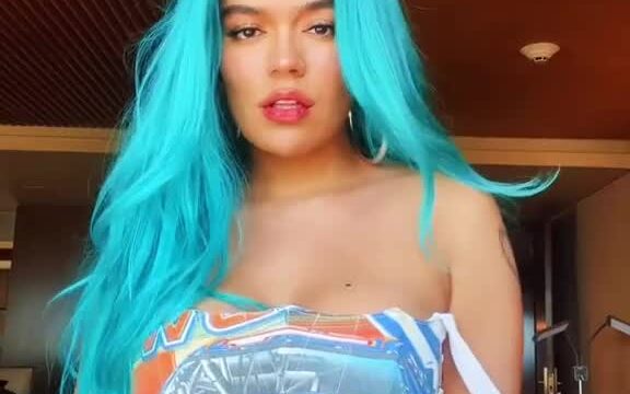 Karol G – Sexy with erotic body…