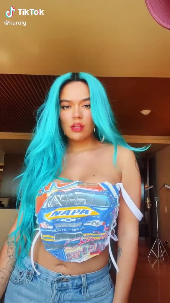 Karol G – Sexy with erotic body…