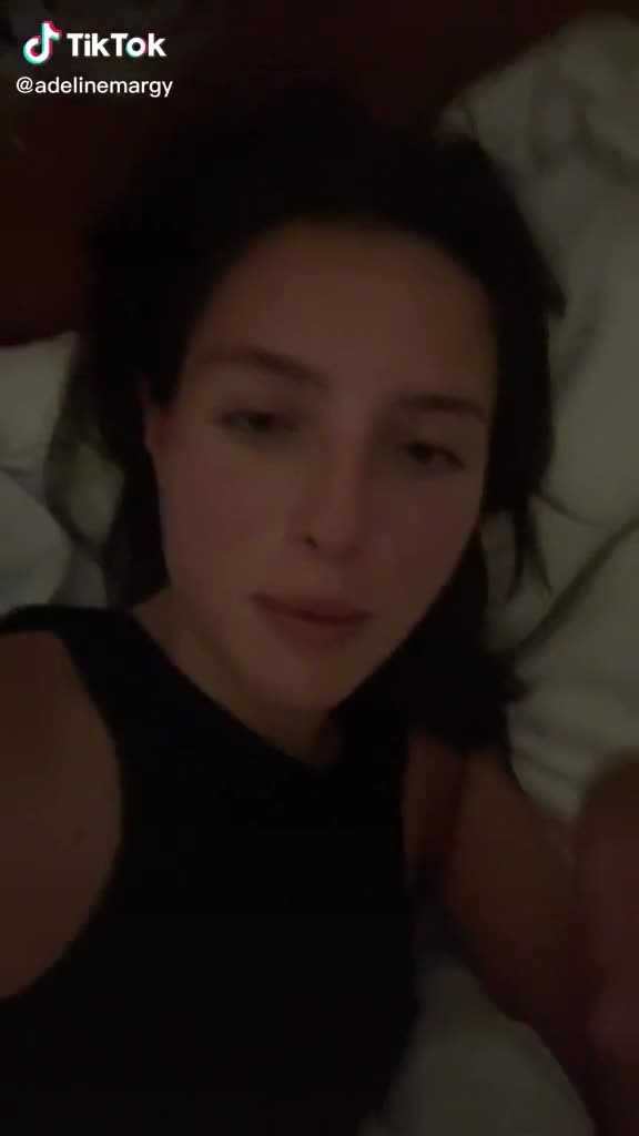 Madeline Argy on bed…