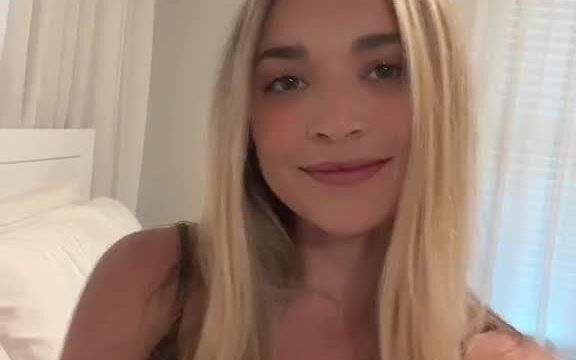 Natalie Decker sexy in bedroom…