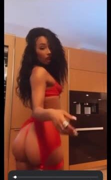 Rubi Rose – Sexy in red lingerie…