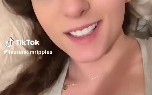 Lauren Kimripley on bed