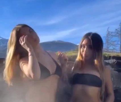 Laura Sommaruga naked show big boobs with her friend!!!