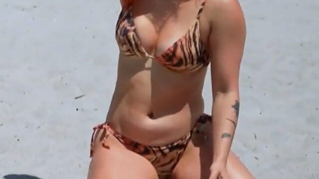 Mandy rose bude show boobs and body sexy