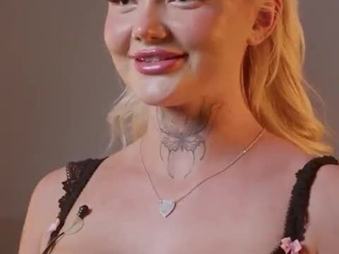 Lowri Rose in black lingerie!!! So hot