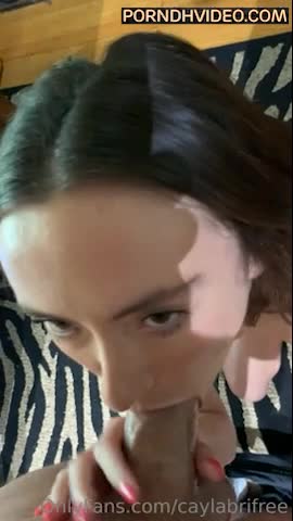 Caylabri new sex tape leaked – Blowjob with big cock so lewd!!!